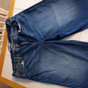 Capri flare and wide leg Torrid jeans.